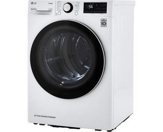 Sécheuse électrique de 4.2 pi³ avec technologie ThinQ® LG - DLHC1455W