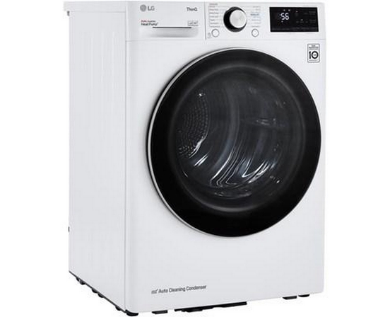 Sécheuse électrique de 4.2 pi³ avec technologie ThinQ® LG - DLHC1455W