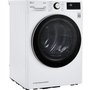 Sécheuse électrique de 4.2 pi³ avec technologie ThinQ® LG - DLHC1455W