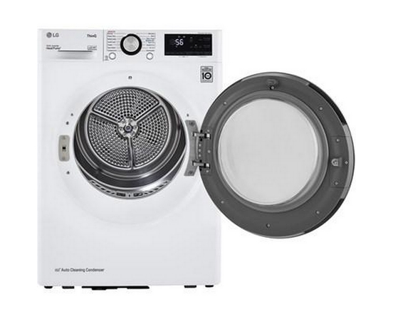 Sécheuse électrique de 4.2 pi³ avec technologie ThinQ® LG - DLHC1455W