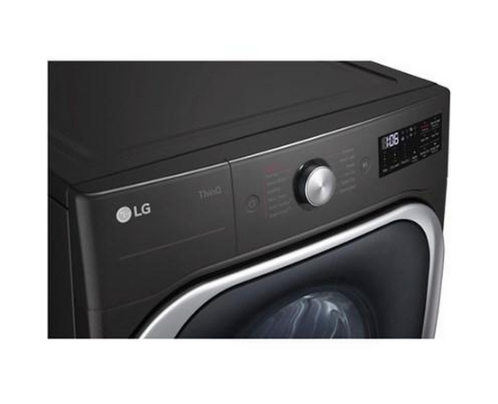 Sécheuse électrique de 9.0 pi³ avec vapeur et Intelligence intégérée LG - DLEX8900B