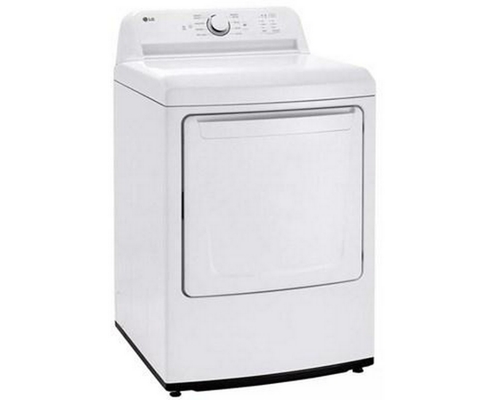 Sécheuse électrique de 7.3 pi³ avec diagnostic intelligent LG - DLE6100W