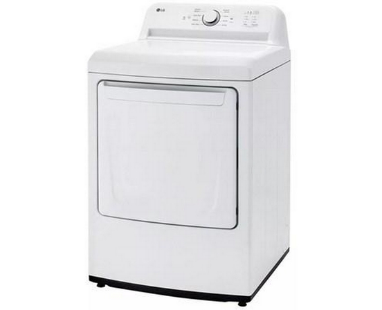 Sécheuse électrique de 7.3 pi³ avec diagnostic intelligent LG - DLE6100W