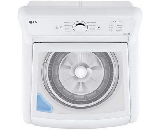 Laveuse à chargement par le dessus de 4,8 pi³. avec diagnostic intelligent LG - WT6105CW