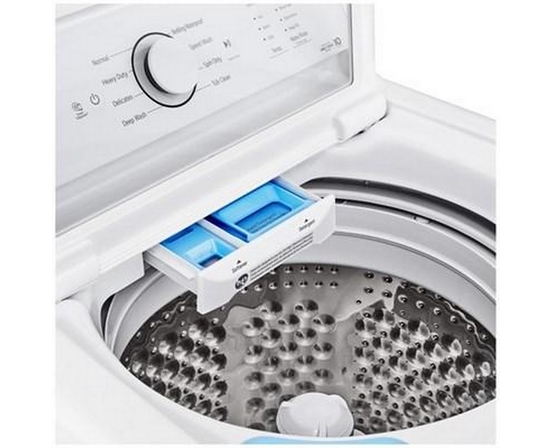 Laveuse à chargement par le dessus de 4,8 pi³. avec diagnostic intelligent LG - WT6105CW