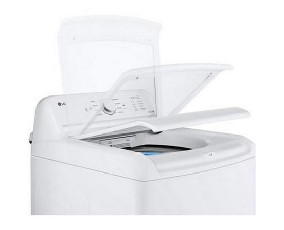 Laveuse à chargement par le dessus de 4,8 pi³. avec diagnostic intelligent LG - WT6105CW