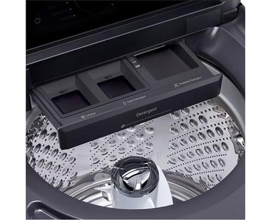 Laveuse à chargement vertical de 6,1 pi³. avec technologie TurboWash3D™ LG - WT8405CB