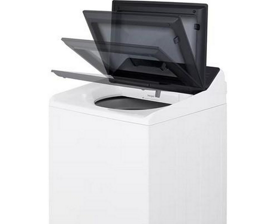 Laveuse à chargement vertical de 6,1 pi³. avec technologie TurboWash3D™ LG - WT8405CW