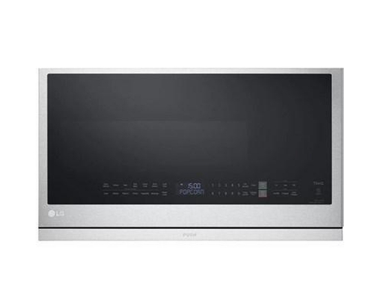Four à micro-ondes à hotte intégrée de 30 po, 2,1 pi³. avec EasyClean® LG - MVEL2137F