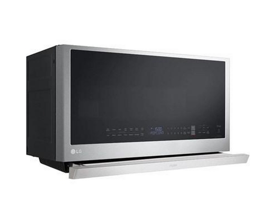Four à micro-ondes à hotte intégrée de 30 po, 2,1 pi³. avec EasyClean® LG - MVEL2137F