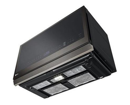 Four à micro-ondes à hotte intégrée de 2,1 pi³. avec EasyClean® LG - MVEL2137D