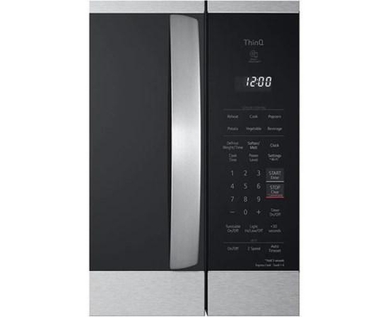 Four à micro-ondes à hotte intégrée de 30 po, 1,2 pi³ avec EasyClean® LG - MVEM1825F