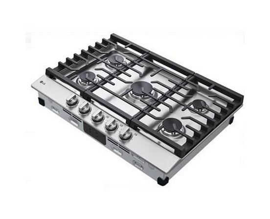 Table de cuisson encastrée à gaz de 30 po LG - CBGJ3023S