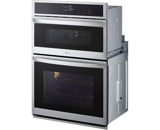 Four mural combiné encastré de 30 po, 6,4 pi³ avec technologie ThinQ® LG - WCEP6423F