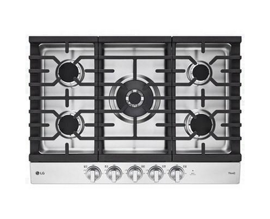 Table de cuisson encastrée à gaz de 30 po avec technologie ThinQ® LG - CBGJ3027S