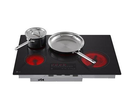 Table de cuisson encastrée électrique intelligente de 30 po avec 4 éléments LG -