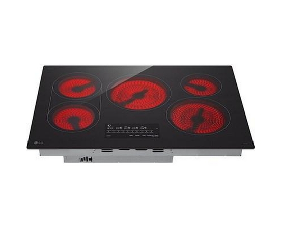 Table de cuisson encastrée électrique intelligente de 30 po avec 5 éléments LG -