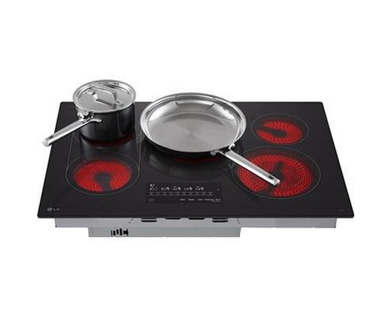 Table de cuisson encastrée électrique intelligente de 30 po avec 5 éléments LG -