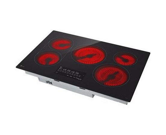 Table de cuisson encastrée électrique intelligente de 30 po avec 5 éléments LG -