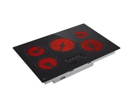 Table de cuisson encastrée électrique intelligente de 30 po avec 5 éléments LG -