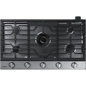 Table de cuisson encastrée à gaz de 36 po avec connection Wi-Fi et Bluetooth Samsung - NA36N7755TS/AA