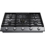 Table de cuisson encastrée à gaz de 36 po avec connection Wi-Fi et Bluetooth Samsung - NA36N7755TS/AA