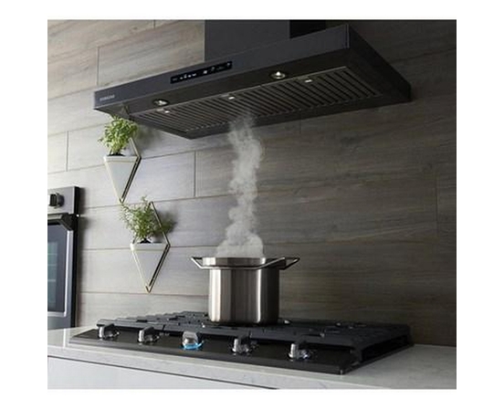 Table de cuisson encastrée à gaz de 36 po avec connection Wi-Fi et Bluetooth Samsung - NA36N7755TS/AA