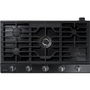 Table de cuisson encastrée à gaz de 36 po avec connection Wi-Fi et Bluetooth Samsung - NA36N7755TG/AA