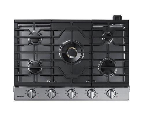 Table de cuisson encastrée à gaz de 30 po avec connection Wi-Fi Samsung - NA30N7755TS/AA