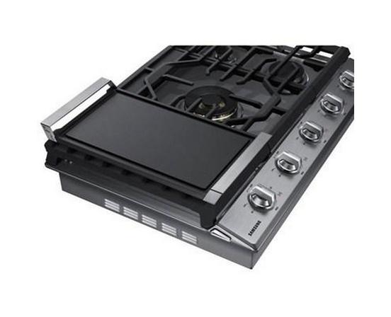 Table de cuisson encastrée à gaz de 30 po avec connection Wi-Fi Samsung - NA30N7755TS/AA