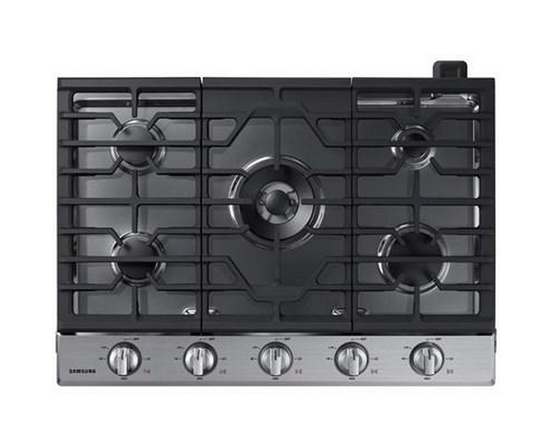 Table de cuisson encastrée à gaz de 30 po avec connection Wi-Fi Samsung - NA30N6555TS/AA
