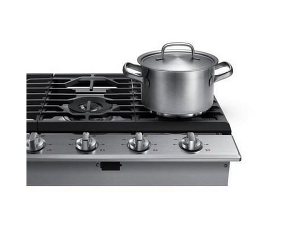 Table de cuisson encastrée à gaz de 30 po avec connection Wi-Fi Samsung - NA30N6555TS/AA