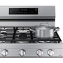 Cuisinière amovible à gaz de 30 po. avec connectivité WI-FI Samsung - NX60A6711SS/AA