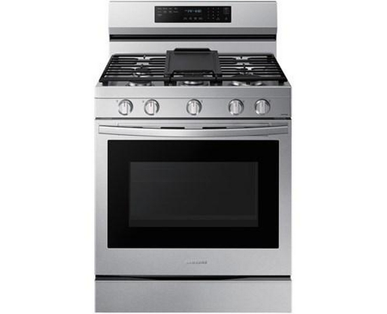Cuisinière amovible à gaz de 30 po. avec connectivité WI-FI Samsung - NX60A6711SS/AA