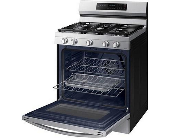 Cuisinière amovible à gaz de 30 po. avec connectivité WI-FI Samsung - NX60A6711SS/AA