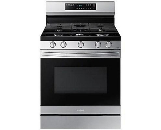 Cuisinière amovible à gaz de 30 po. avec connectivité WI-FI Samsung - NX60A6511SS/AA