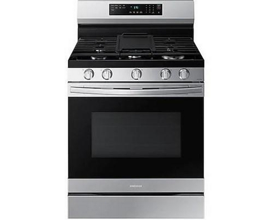 Cuisinière amovible à gaz de 30 po. avec connectivité WI-FI Samsung - NX60A6511SS/AA