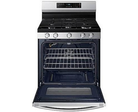 Cuisinière amovible à gaz de 30 po. avec connectivité WI-FI Samsung - NX60A6511SS/AA