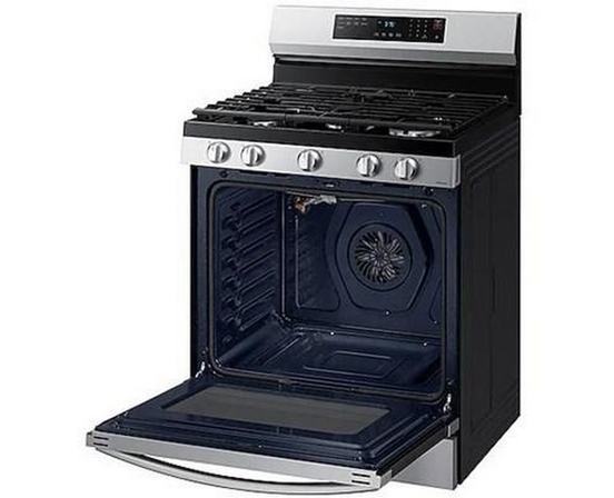 Cuisinière amovible à gaz de 30 po. avec connectivité WI-FI Samsung - NX60A6511SS/AA