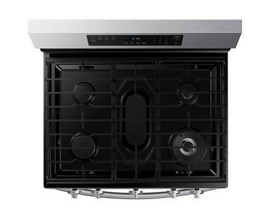 Cuisinière amovible à gaz de 30 po. avec connectivité WI-FI Samsung - NX60A6511SS/AA