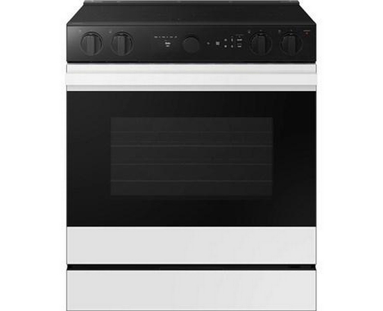 Cuisinière électrique Smart Bespoke de 6,3 pi³ Samsung - NSE6DB850012/AC