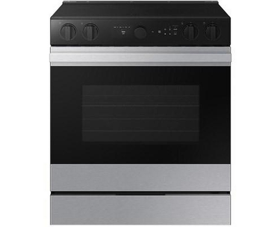 Cuisinière électrique Smart Bespoke de 6,3 pi³ Samsung - NSE6DG8700SR/AC