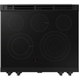 Cuisinière électrique Smart Bespoke de 6,3 pi³ Samsung - NSE6DG8700SR/AC