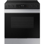 Cuisinière électrique Smart Bespoke de 6,3 pi³ Samsung - NSE6DG8300SR/AC
