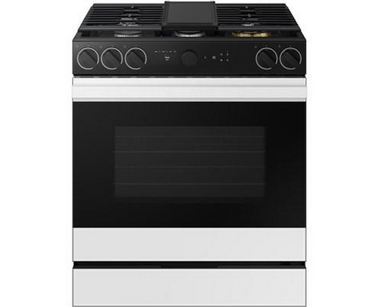 Cuisinière à gaz Smart Bespoke de 6,0 pi³ Samsung - NSG6DB870012/AA