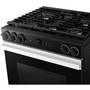 Cuisinière à gaz Smart Bespoke de 6,0 pi³ Samsung - NSG6DB870012/AA
