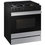 Cuisinière à gaz Smart Bespoke de 6,0 pi³ Samsung - NSG6DG8700SR/AA