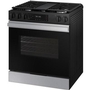 Cuisinière à gaz Smart Bespoke de 6,0 pi³ Samsung - NSG6DG8300SR/AA