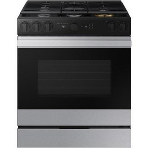 Cuisinière à gaz Smart Bespoke de 6,0 pi³ Samsung - NSG6DG8500SR/AA