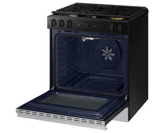 Cuisinière à gaz Smart Bespoke de 6,0 pi³ Samsung - NSG6DG8500SR/AA
